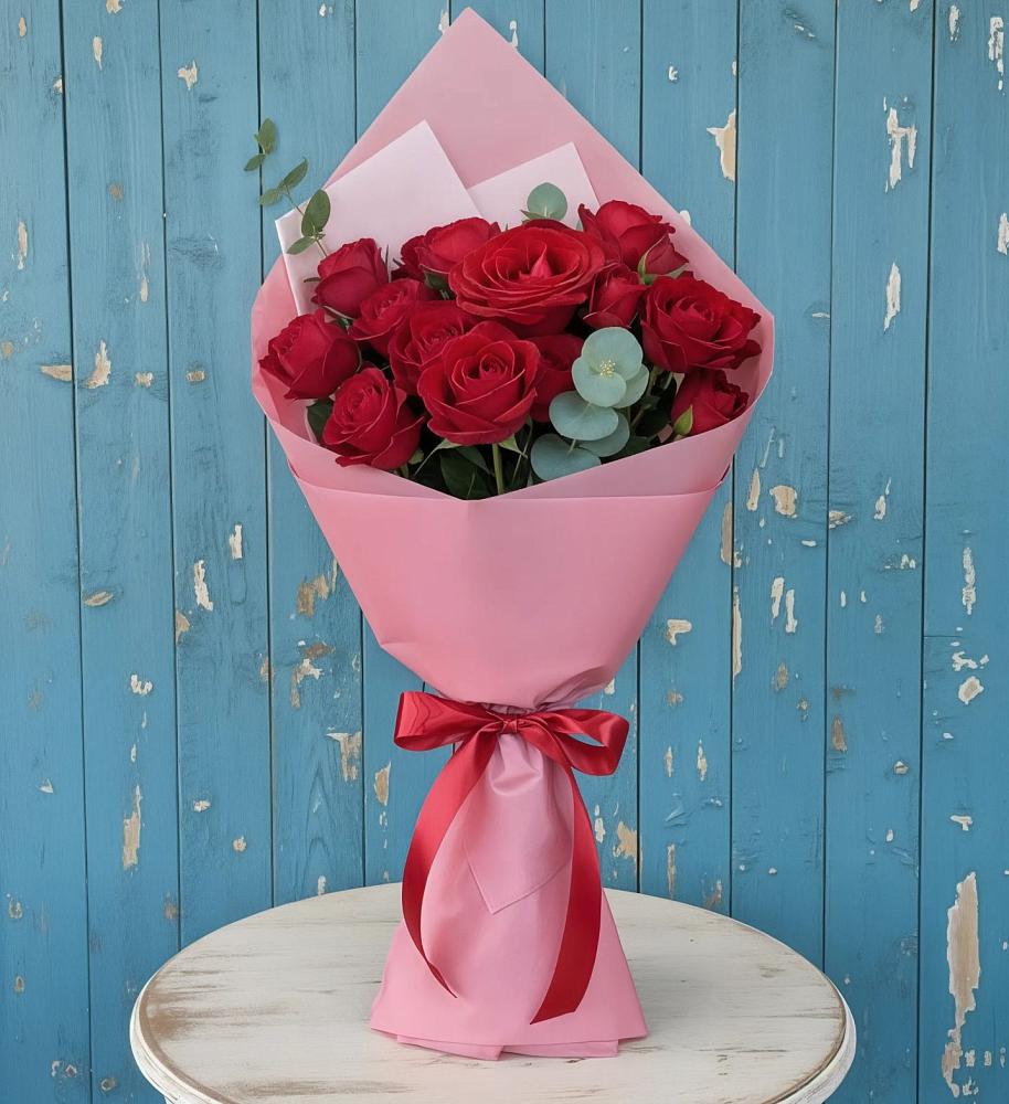 Букет цветов из: Розы в Приволжском Республики Марий Эл