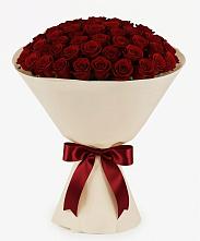 Букет 101 Бордовая роза Блэк Бакарра в Приволжском Республики Марий Эл