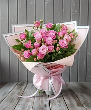 Букет Розовый кустик #REPLACE_PRED# Приволжском Республики Марий Эл