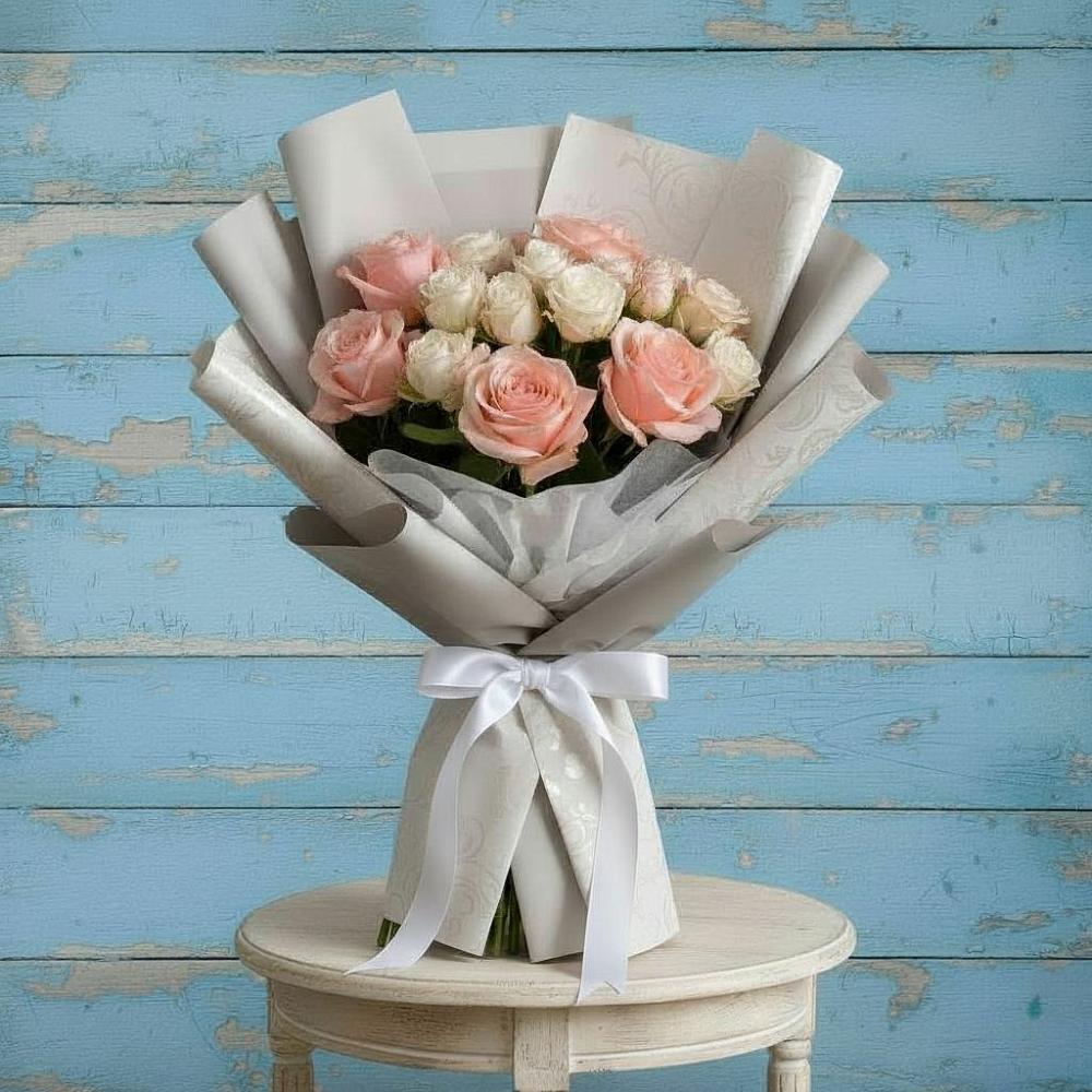 Букет цветов из: Розы в Приволжском Республики Марий Эл