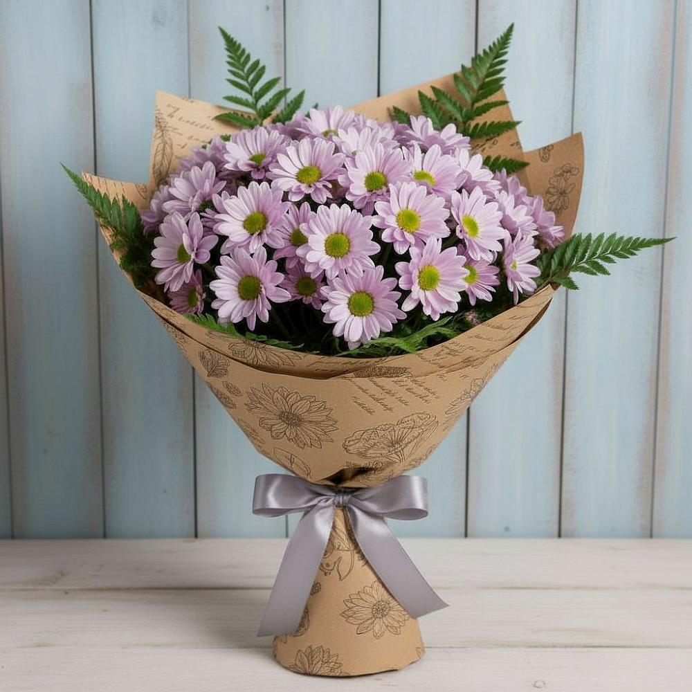 Букет цветов из: Хризантемы в Приволжском Республики Марий Эл