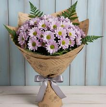 Букет цветов из:  Хризантемы #REPLACE_PRED# Приволжском Республики Марий Эл