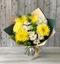 Букет цветов из:  Хризантемы #REPLACE_PRED# Приволжском Республики Марий Эл