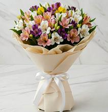 Букет цветов из:  Альстромерии #REPLACE_PRED# Приволжском Республики Марий Эл