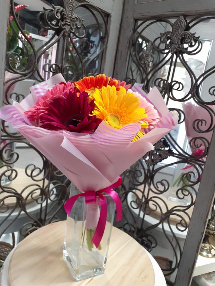 Букет цветов из: Герберы в Приволжском Республики Марий Эл