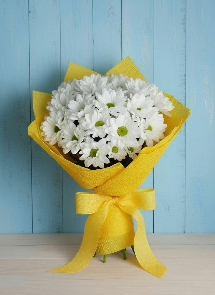 Букет цветов из: Хризантемы в Приволжском Республики Марий Эл