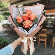 Букет цветов из:  Розы в Приволжском Республики Марий Эл