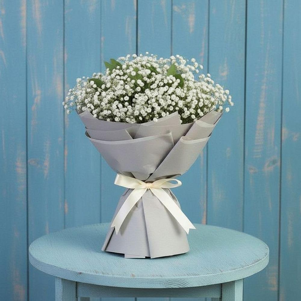 Букет цветов из: Гипсофила в Приволжском Республики Марий Эл