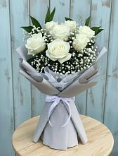 Букет цветов из:  Розы в Приволжском Республики Марий Эл