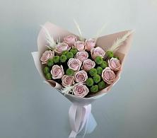 Букет цветов из:  Розы и Хризантемы #REPLACE_PRED# Приволжском Республики Марий Эл