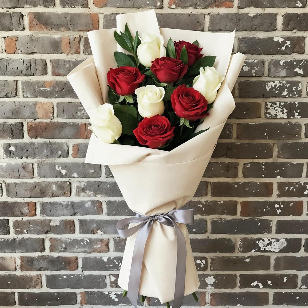 Букет цветов из: Розы в Приволжском Республики Марий Эл