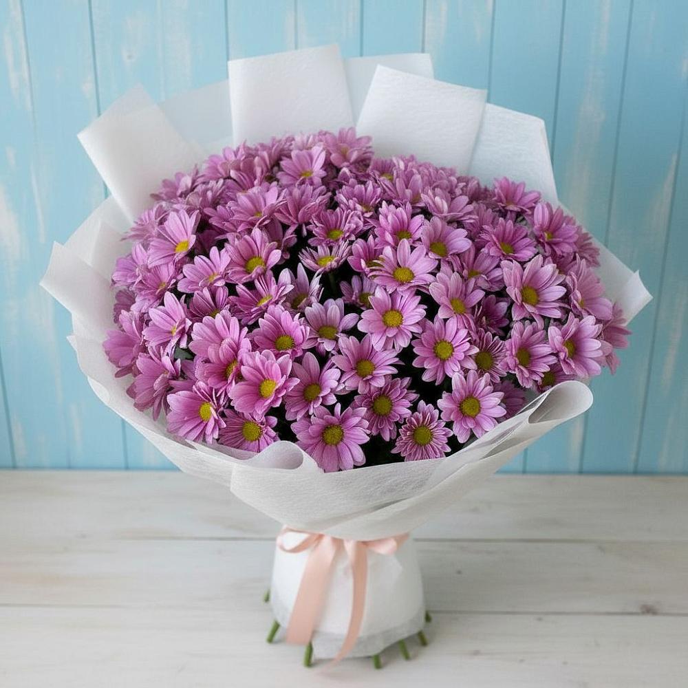 Букет цветов из: Хризантемы в Приволжском Республики Марий Эл