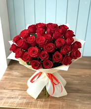 Букет 29 Красных роз в Приволжском Республики Марий Эл