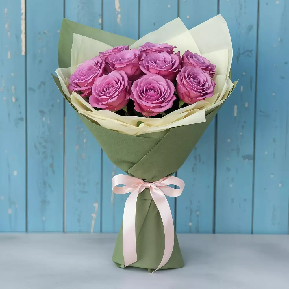 Букет Розы Фёрст Леди в Приволжском Республики Марий Эл