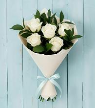 Букет цветов из:  Розы в Приволжском Республики Марий Эл