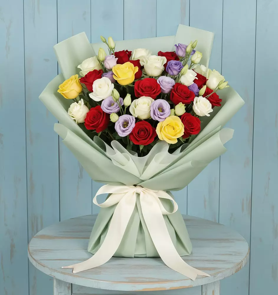 Букет цветов из: Розы в Приволжском Республики Марий Эл