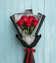 Букет цветов из:  Розы в Приволжском Республики Марий Эл