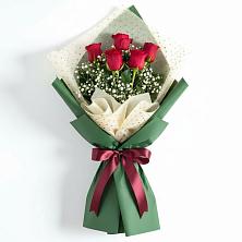 Букет цветов из:  Розы в Приволжском Республики Марий Эл