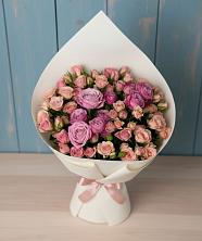 Букет цветов из:  Розы в Приволжском Республики Марий Эл