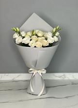 Букет цветов из:  Розы и Лизиантусы #REPLACE_PRED# Приволжском Республики Марий Эл